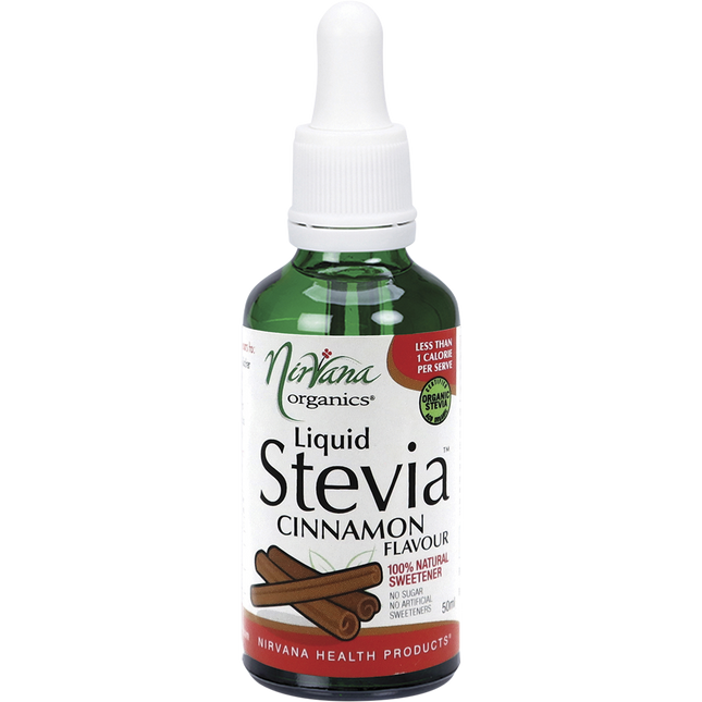 Nirvana Organics Liquid Stevia Cinnamon 50ml