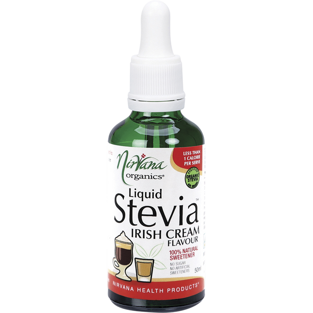 Nirvana Organics Liquid Stevia Irish Cream 50ml