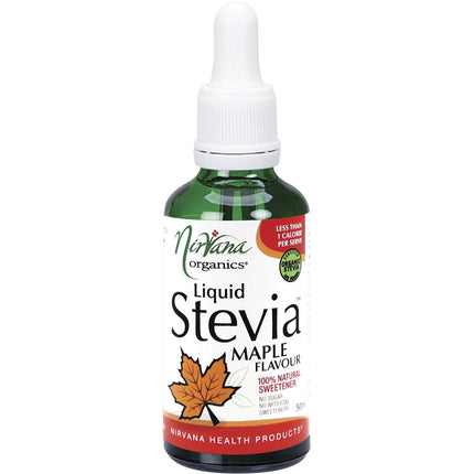 Nirvana Organics - Liquid Stevia Maple - 50ml