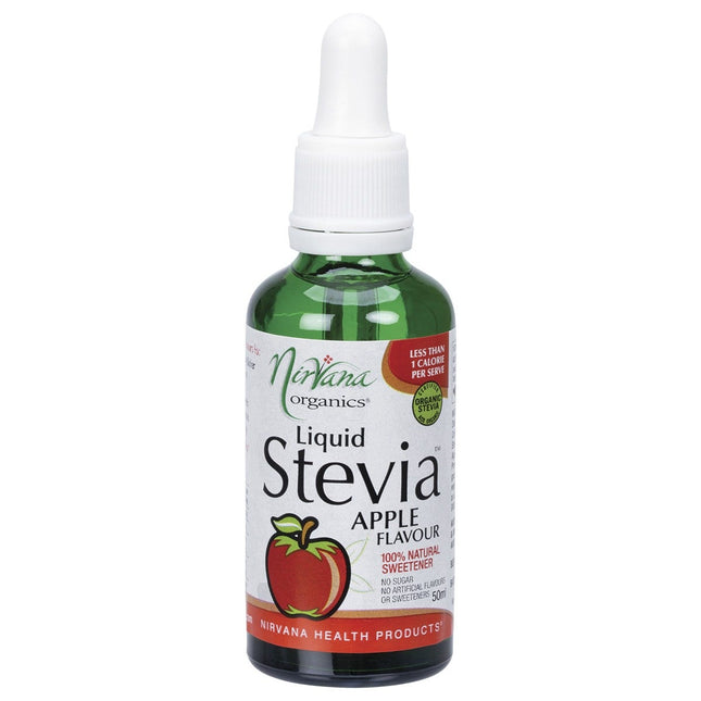 Nirvana Organics - Liquid Stevia Apple - 50ml