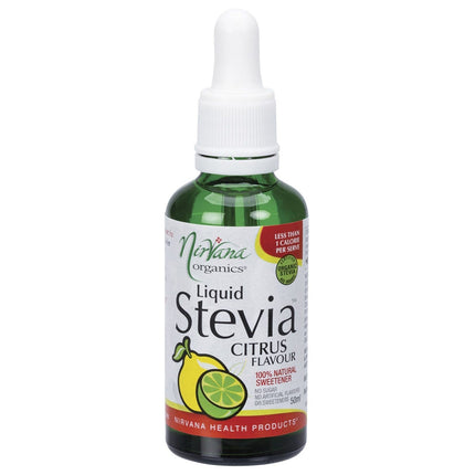 Nirvana Organics - Liquid Stevia Citrus - 50ml