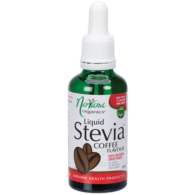 Nirvana Organics Liquid Stevia Coffee 50ml