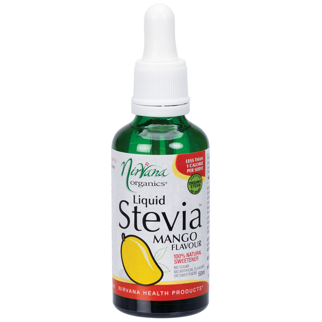 Nirvana Organics Liquid Stevia Mango 50ml