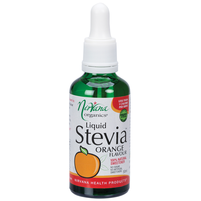 Nirvana Organics Liquid Stevia Orange 50ml