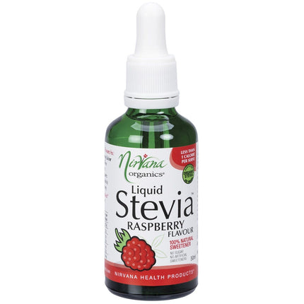 Nirvana Organics - Liquid Stevia Raspberry - 50ml