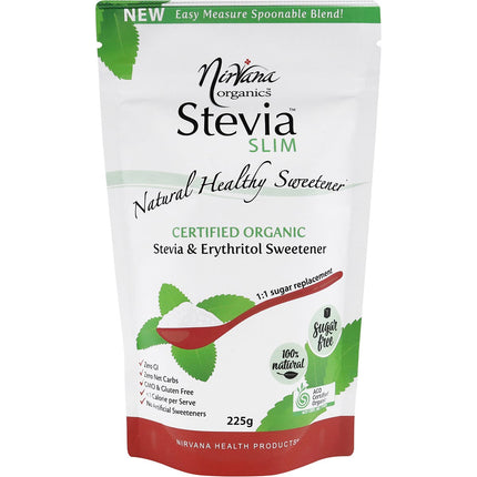 NIRVANA ORGANICS - STEVIA & ERYTHRITOL SWEETENER STEVIA SLIM