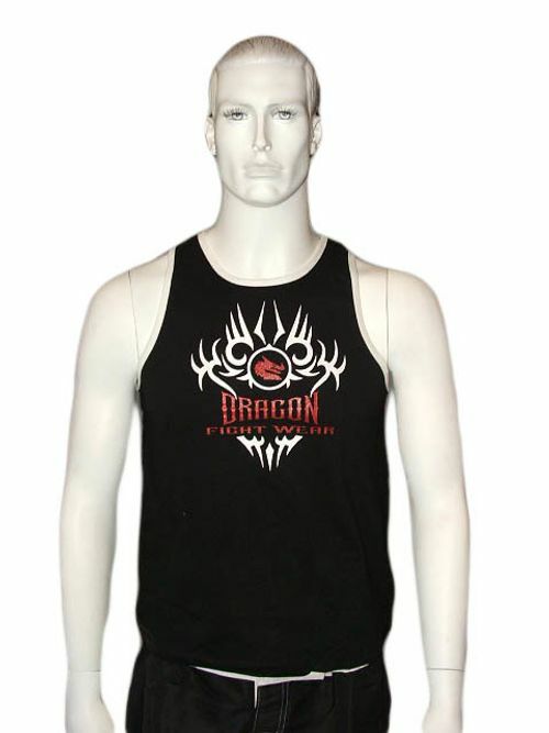 MORGAN DRAGON SINGLET - BLACK