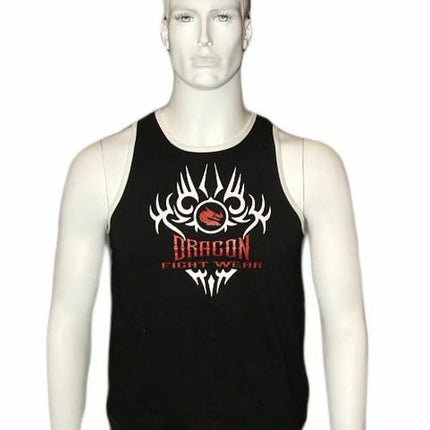 MORGAN DRAGON SINGLET - BLACK