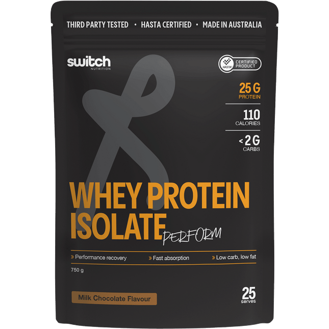 Switch Nutrition Perform Hasta Whey Protein Isolate Chocolate Milk 750g