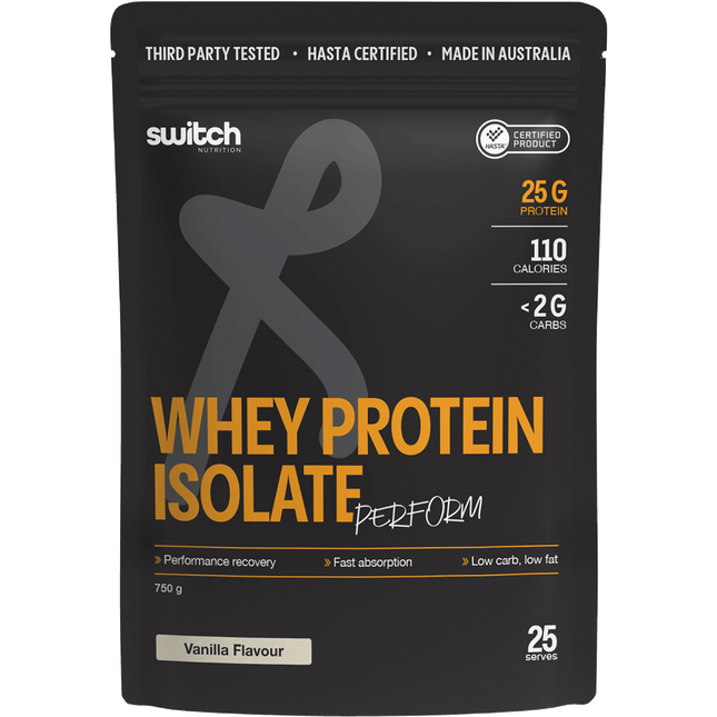 Switch Nutrition Hasta Whey Protein Isolate Vanilla 750g