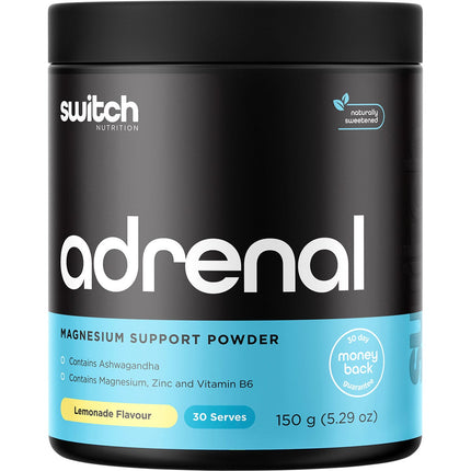SWITCH NUTRITION Adrenal Magnesium Support 150g | Magnesium Supplement