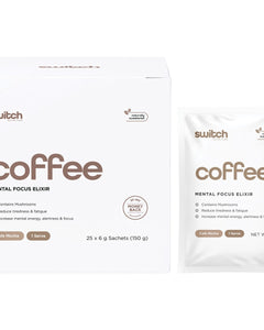 SWITCH NUTRITION Coffee Mental Focus Elixir Cafe Mocha 25pk