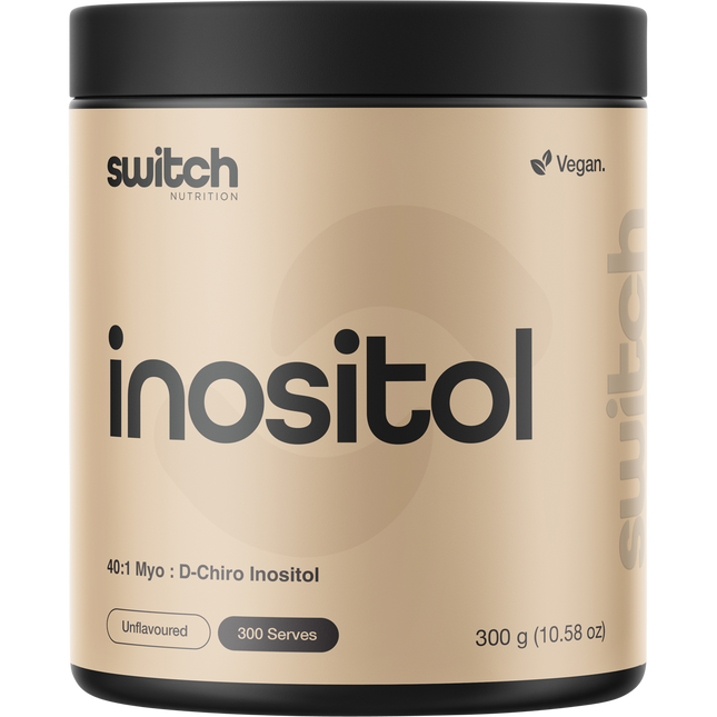 Switch Nutrition Inositol 40:1 MYO:D-Chiro Inositol 300g