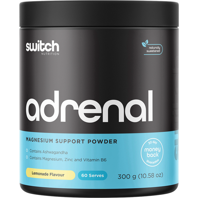 Switch Nutrition Adrenal Magnesium Support Powder Lemonade 300g