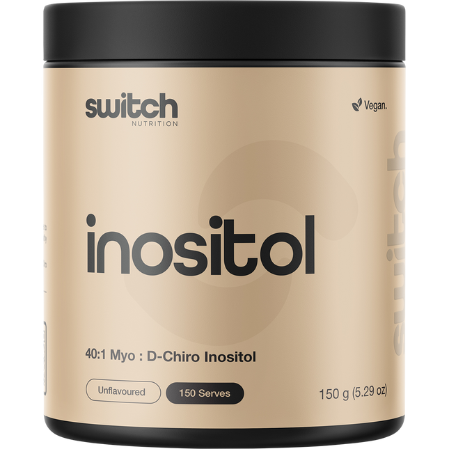 Switch Nutrition Inositol 40:1 Myo:D-Chiro Inositol 150g