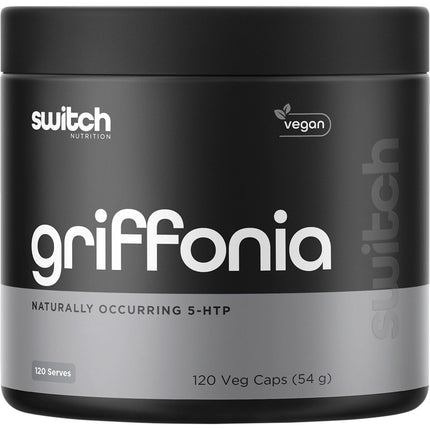 SWITCH NUTRITION Griffonia Naturally Occurring 5-HTP 120 Caps | Herbs & Spices