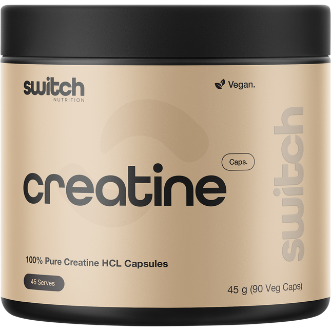 Switch Nutrition Creatine HCL 90 Capsules