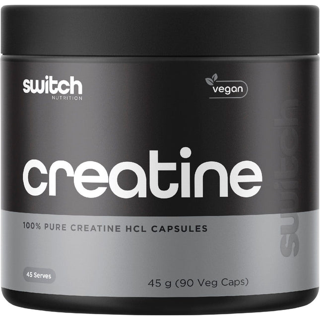 Switch Nutrition - Creatine 100% Pure HCL - 90 Caps