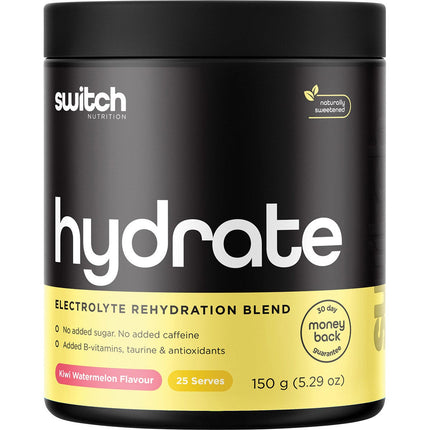Switch Nutrition - Hydrate Electrolytes No Added Sugar Kiwi Watermelon - 150g