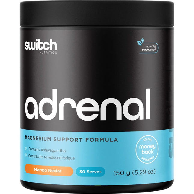 Switch Nutrition - Adrenal Magnesium Support Formula Mango Nectar - 150g