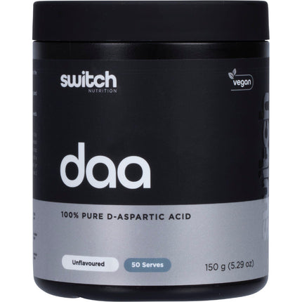 SWITCH NUTRITION DAA 100% Pure D-aspartic Acid Unflavoured 150g | Toothpaste