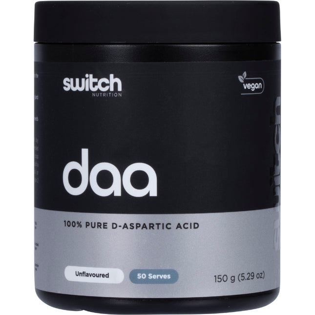 Switch Nutrition - DAA 100% Pure D-Aspartic Acid Unflavoured - 150g