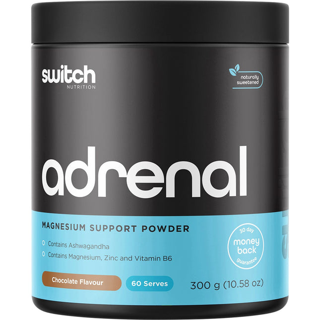 Switch Nutrition - Adrenal Magnesium Support Powder Chocolate - 300g