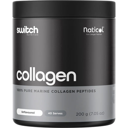 SWITCH NUTRITION Marine Collagen 100% Pure Unflavoured 200g | Cooking Oil