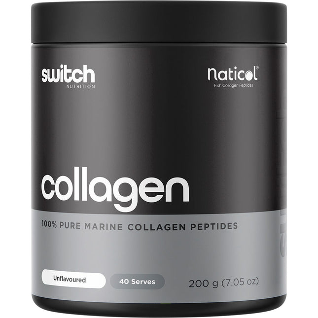 SWITCH NUTRITION Marine Collagen 100% Pure Unflavoured 200g | Cooking Oil