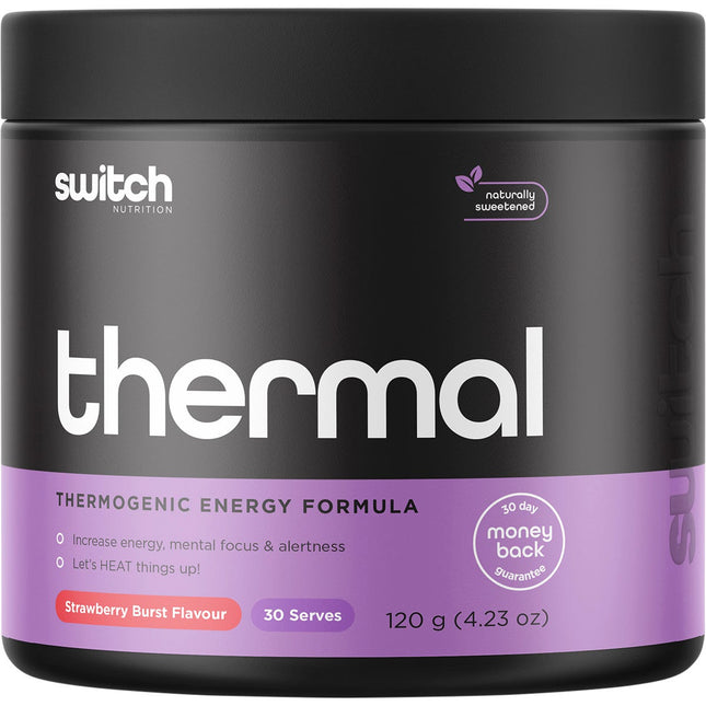 SWITCH NUTRITION - THERMAL THERMOGENIC ENERGY FORMULA 120G