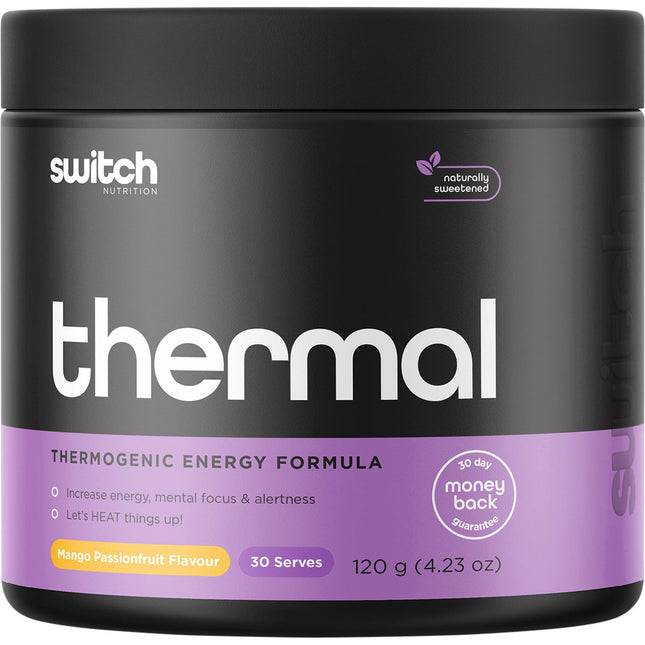 SWITCH NUTRITION - THERMAL THERMOGENIC ENERGY FORMULA 120G