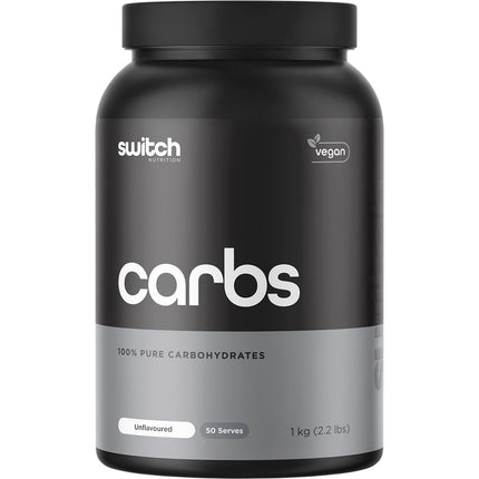 SWITCH NUTRITION Carbs 100% Pure Carbohydrates Unflavoured 1kg | Cooking Salt