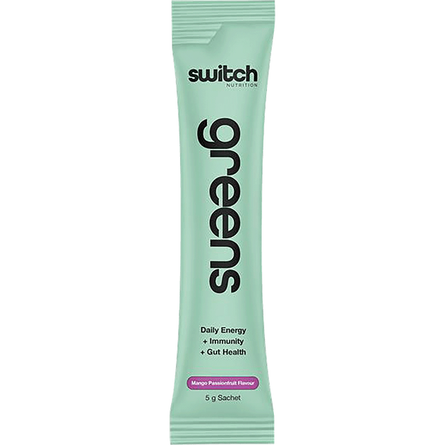 Switch Nutrition Greens Sachets Mango Passionfruit 20 x 5g