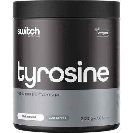 SWITCH NUTRITION Tyrosine 100% Pure L-tyrosine Unflavoured 200g | Amino Acids