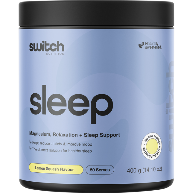 Switch Nutrition Sleep Magnesium Lemon Squash 400g
