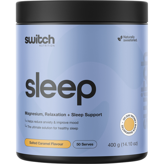 Switch Nutrition Sleep Magnesium Salted Caramel 400g