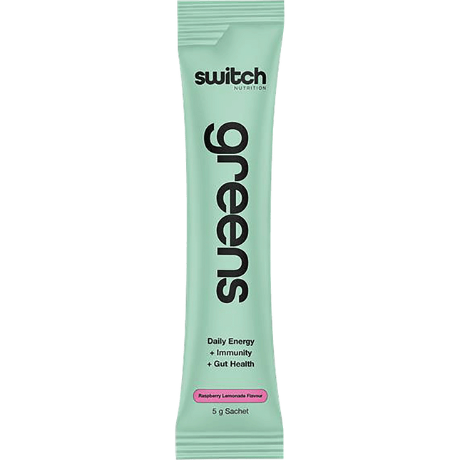 Switch Nutrition Greens Sachets Raspberry Lemonade 20 x 5g