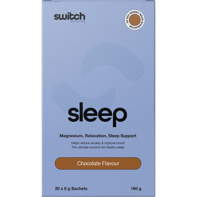 Switch Nutrition Sleep Magnesium Sachets Chocolate 20 x 8g