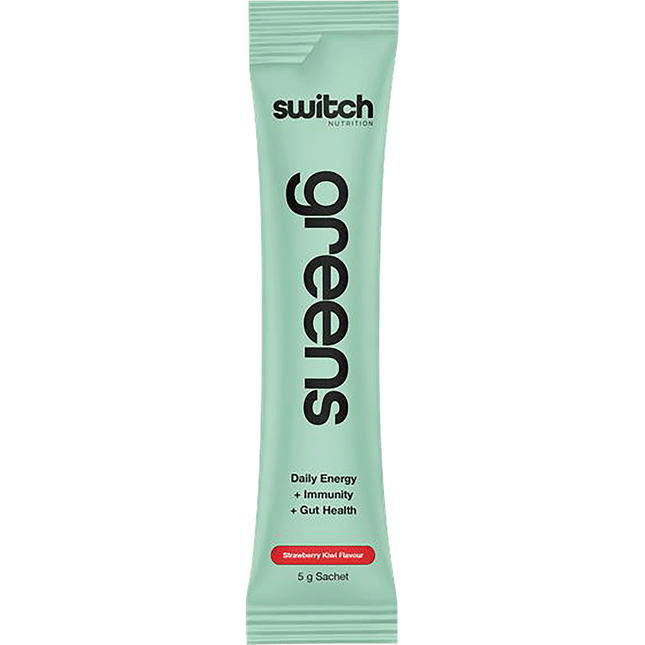Switch Nutrition Greens Sachets Strawberry Kiwi 20 x 5g