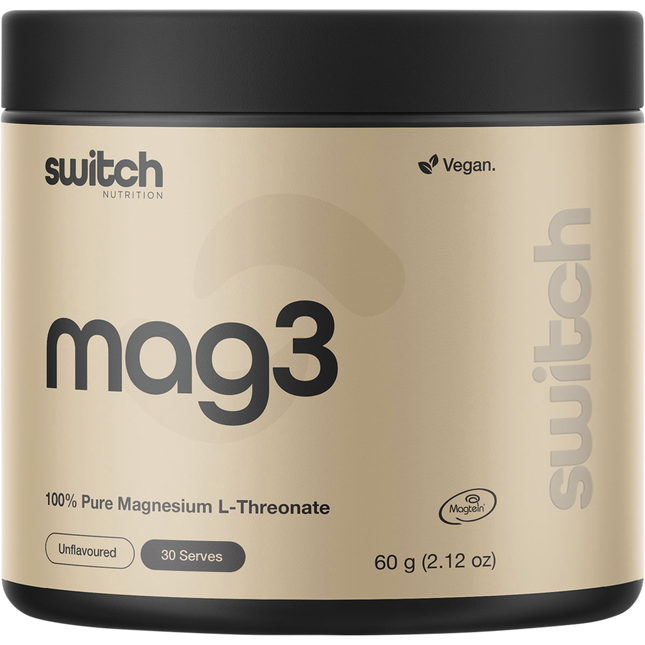 Switch Nutrition Mag3 Magnesium L-Threonate Unflavoured 60g