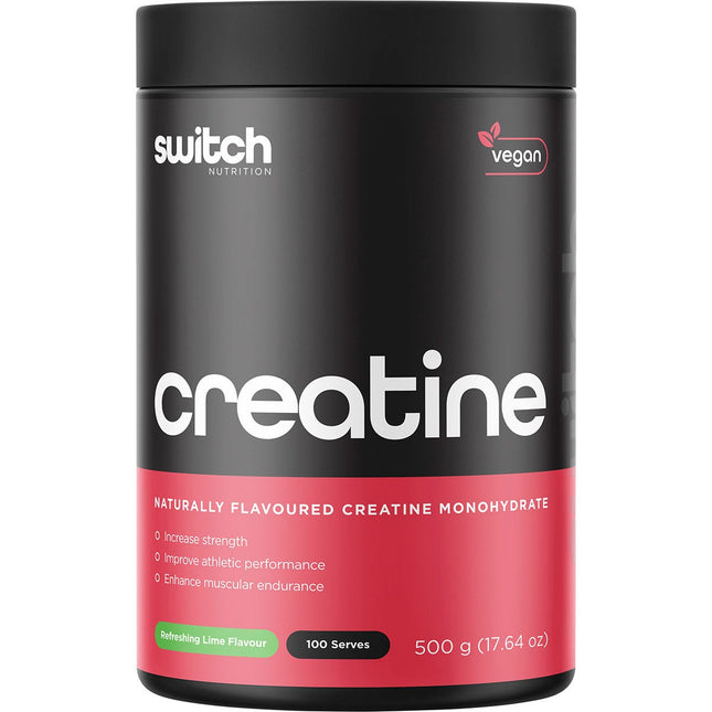 Switch Nutrition - Creatine Monohydrate Refreshing Lime - 500g