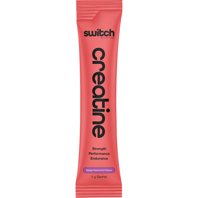 Switch Nutrition Creatine Monohydrate Sachets Mango Passionfruit 20 x 5g