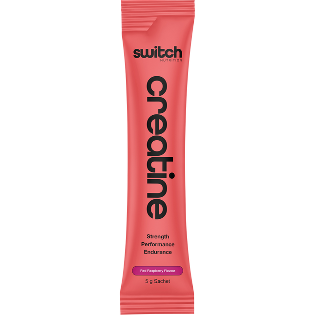 Switch Nutrition Creatine Monohydrate Sachets Red Raspberry 20 x 5g