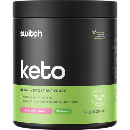 SWITCH NUTRITION Keto Bhb Ketogenic Performance Fuel 150g | Health Supplement