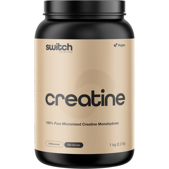 Switch Nutrition Creatine 100% Pure Micronized Monohydrate Unflavoured 1kg