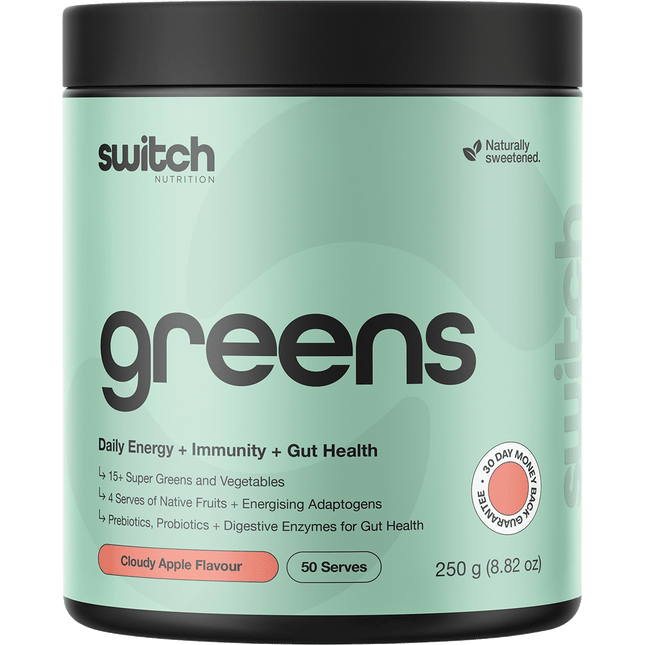Switch Nutrition Greens Cloudy Apple 250g