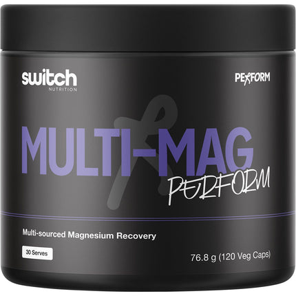 Switch Nutrition - Multi-Mag Perform - 120 Caps