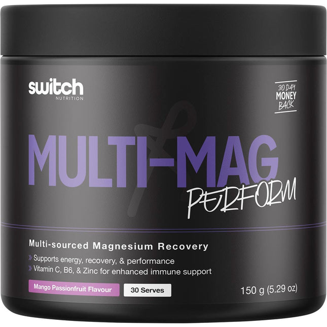 Switch Nutrition - Multi-Mag Perform Mango Passionfruit - 150g