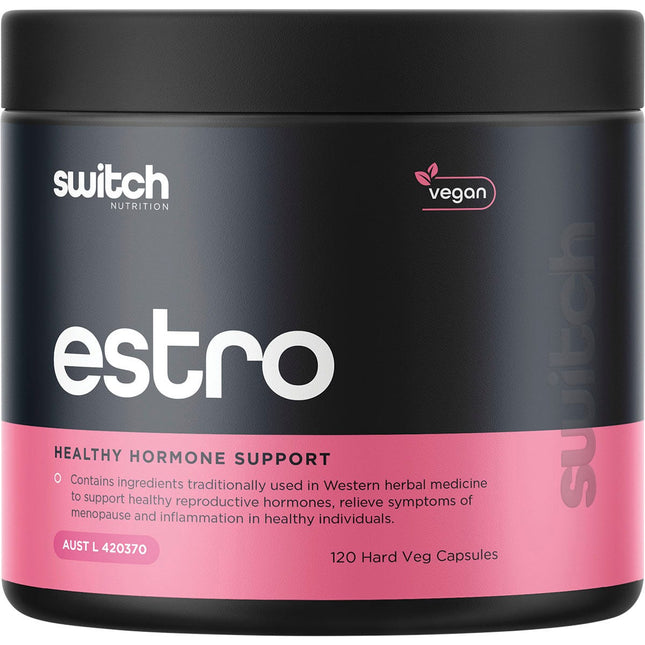 Switch Nutrition - Estro Healthy Hormone Support - 120 Caps