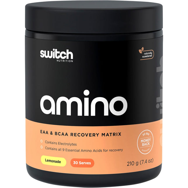 SWITCH NUTRITION - AMINO EAA & BCAA ELECTROLYTE RECOVERY 210G